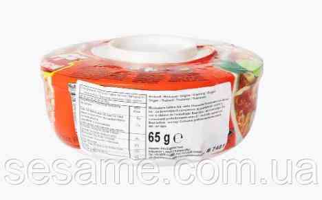 Лапша быстрого приготовления в тарелке Tom Yum Seafood Flavour FASHION FOOD 65 г (Таиланд) Харьков
