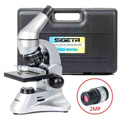 Микроскоп Sigeta Prize Novum 20x-1280x с камерой 2Mp (65244) Винница