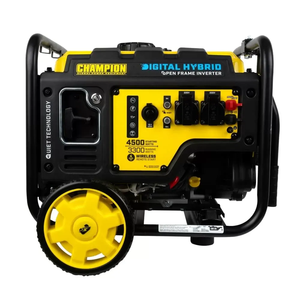 Генератор Инверторный 4.5 кВт с Открытой Рамой И Дистанционным Запуском От Компании Champion Киев - изображение 8