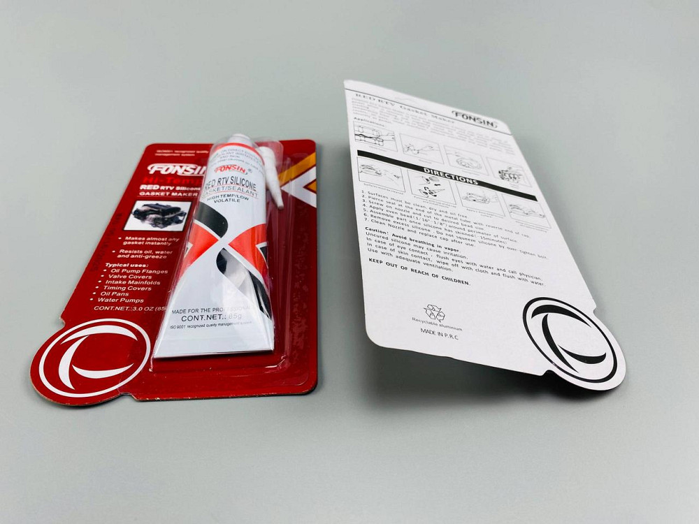 Герметик універсальний 85 г червоний (фабрика "ABRO") Мукачево - фото 2