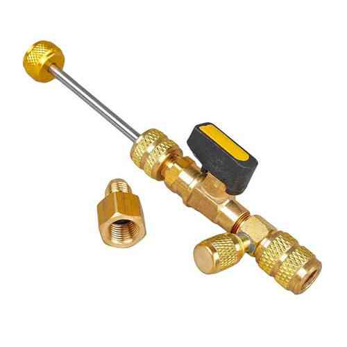 Комплект вентилів для заміни золотників під тиском, 20 золотників + 10 ковпачків, для HVAC та автосервісу Київ