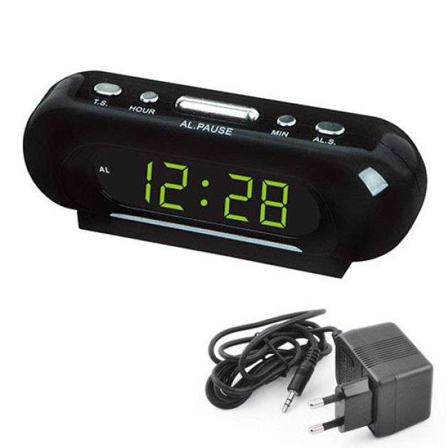 Часы с электронным табло VST-716-2, Умные настольные часы, Часы настольные NL-168 профессиональные электронные Киев - изображение 3