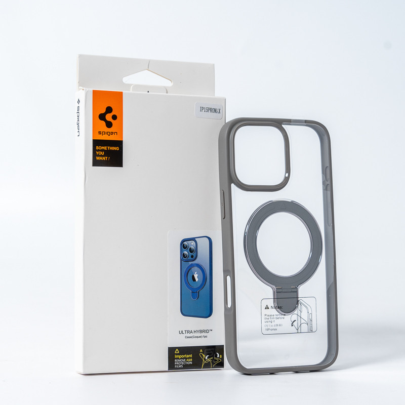 Чохол для смартфона Spigen AAA Magnetic Ring for Apple iPhone 13 Pro Grey Київ - фото 2