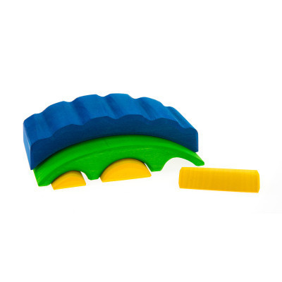 Конструктор Nic деревянный Все в замке синий (NIC523268) Винница - изображение 11