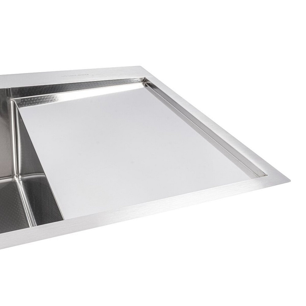 CM 78*50 L DÉCOR Мийка нержавійка Valeso Handmade (3.0/0.8) Коломыя - изображение 3