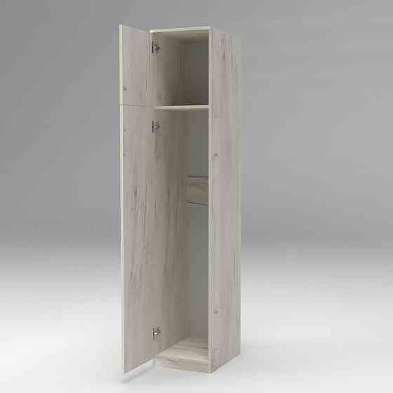 Пенал для одежды Favorit F-3, Дуб Крафт Білий, 400/530/2100 Львов