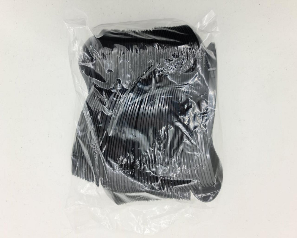 Ложка 180мм Чорна .Преміум (100 шт) Харків - фото 3