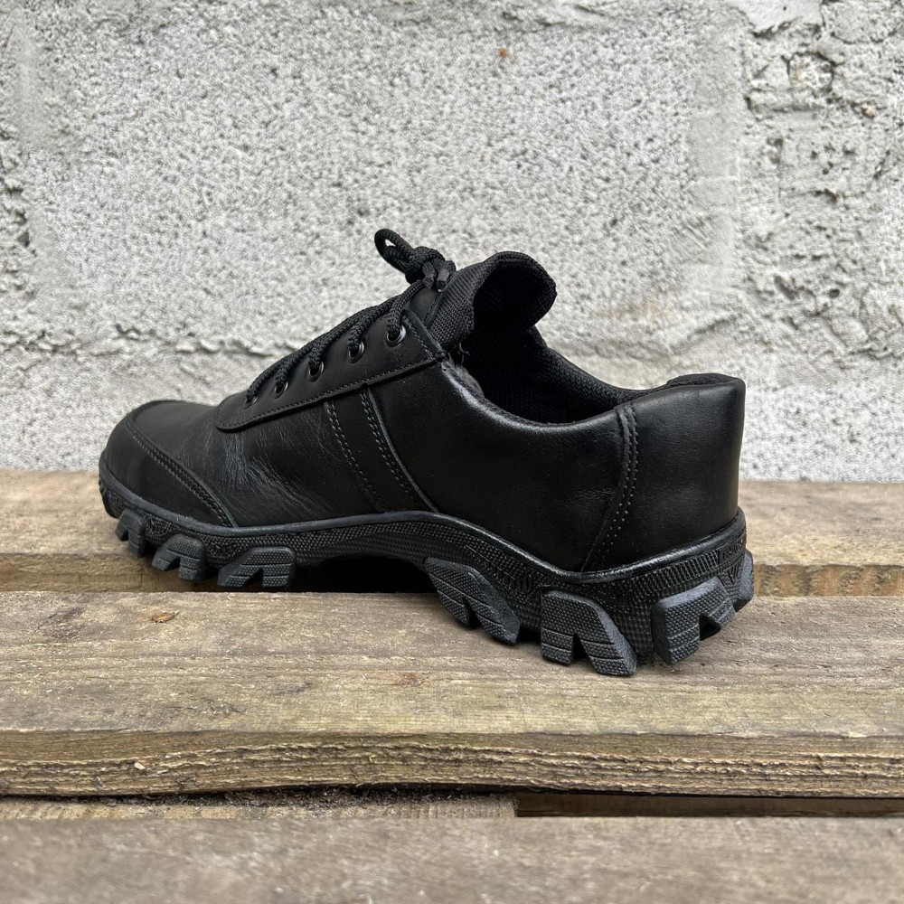 Черные мужские тактические демисезонные кроссовки для военных и охоты Львов - изображение 2