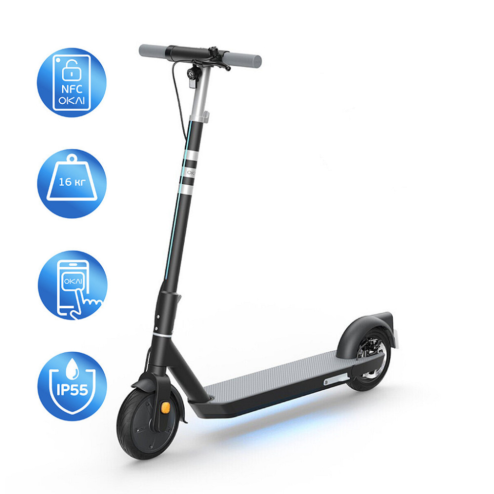 Електросамокат OKAI ES20-NEON Black 9