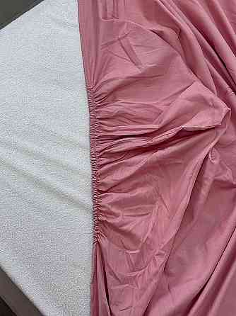 Ecotton Простирадло на резинці Ecotton 120х200 см із сатину (арт. 15-1611 Brindal Rose) рожева Коломия