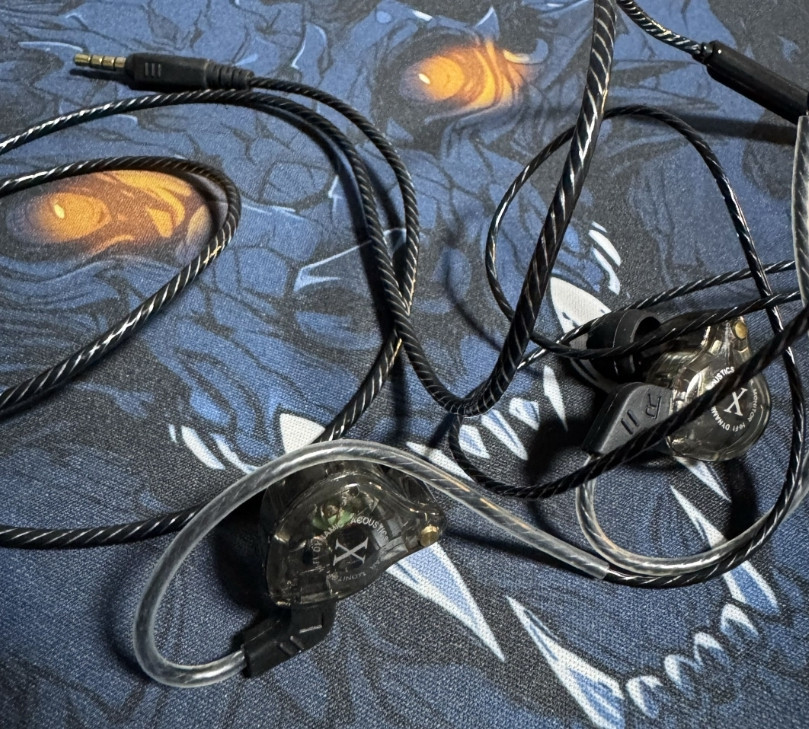 Игровые внутриканальные наушники KZ EDX Pro X. Харьков - изображение 2