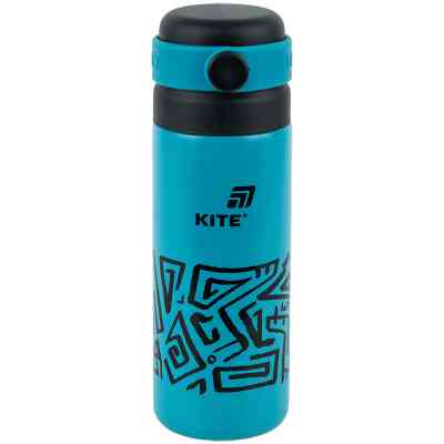 Термос Kite 500 мл, темно-бірюзовий (K25-1222-1) Вінниця