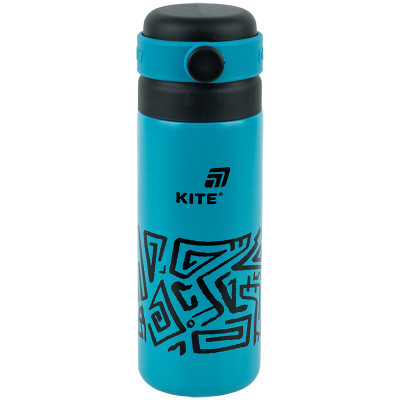 Термос Kite 500 мл, темно-бірюзовий (K25-1222-1) Вінниця - фото 1