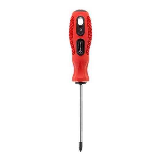 Викрутка хрестова, PZ2×100 мм, Cr-V INTERTOOL VT-3159 Київ