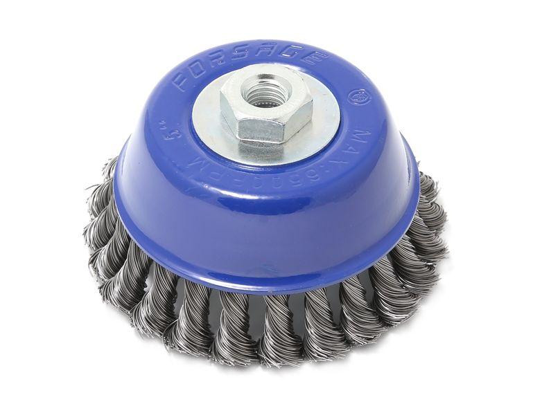 Кордщітка чашоподібна стальна вита для ВШМ 100мм Одеса - фото 1