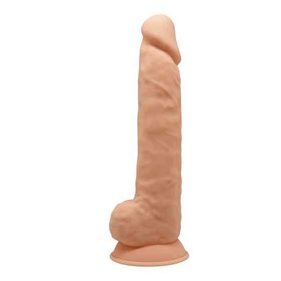 Фалоімітатор реалістичний SilexD Arnold Flesh (MODEL 5 size 10in), двошаровий, силікон+Silexpan, діа Sex Aura Київ