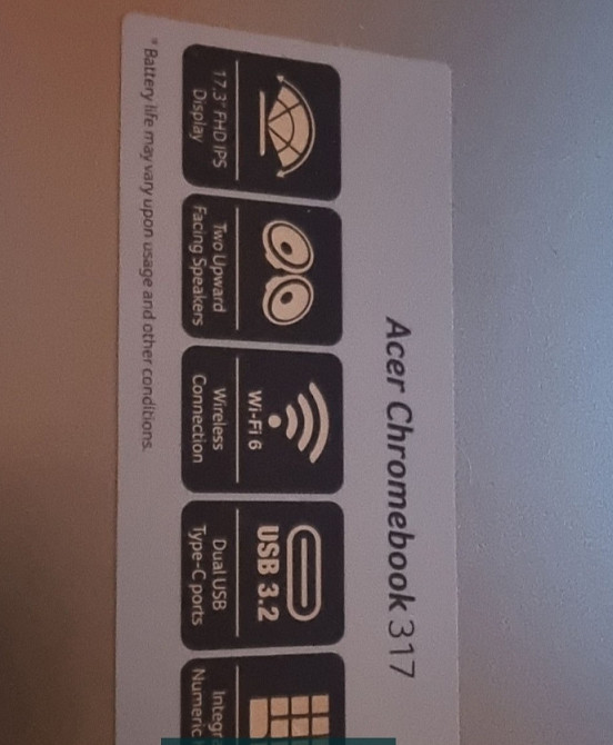 Ноутбук ACER Chromebook Київ - фото 1