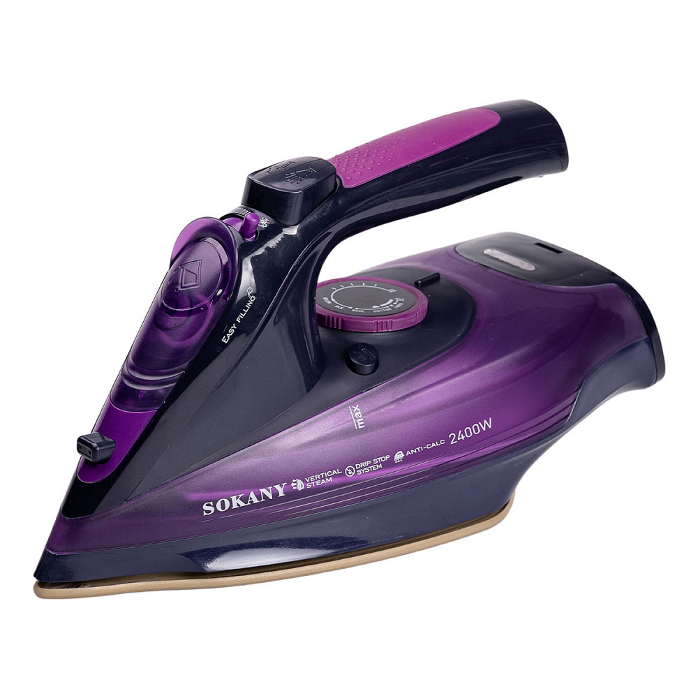 Sokany Ручна бездротова праска для одягу SOKANY професійна парова 2400 Вт HP-UR-2 Киев - изображение 8