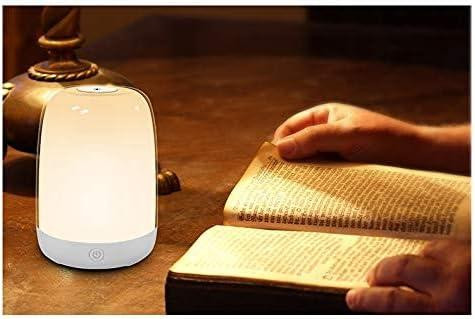 Стильная сенсорная ночная лампа, 6 цветов, USB-зарядка аккумуляторная, регулируемая яркость, светильник ночник Киев - изображение 4