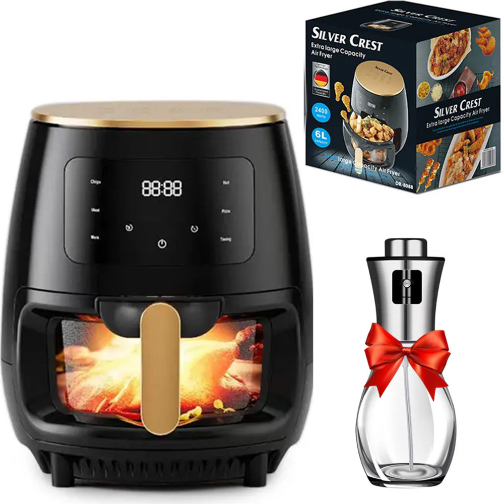Фритюрница 6л, 2600Вт, S-18 + Подарок Дозатор для масла XL-259 / Аэрогриль электрический / Аэрофритюрница Киев - изображение 1