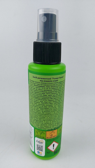 Спрей-репелент Forest Family 90 мл від комарів (1 шт.) Харків - фото 2