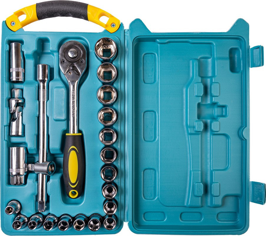 Набор торцевых насадок ТИТУЛ CRV 1/2