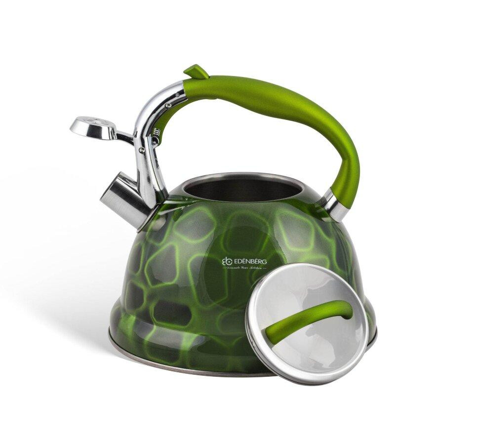 ЧАЙНИК (НЕРЖАВЕЙКА) 3Л СО СВИСТКОМ - EDENBERG - EB-1910 Одесса - изображение 8