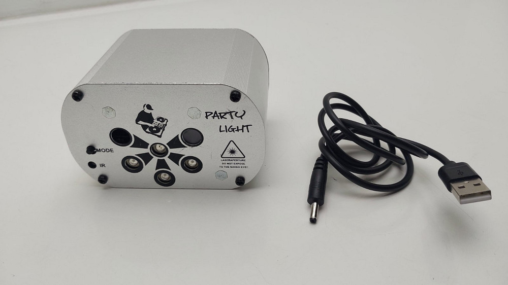 Лазерний проектор Party Light RGB (Б клас) Луцк - изображение 1