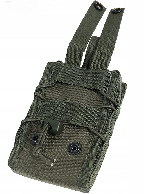 Тактичний Підсумок для смартфона та документів із системою Molle та ременем Mil-Tec від Sturm (13492001) Olive Нововолинськ - фото 5