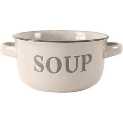 Бульйонница Limited Edition Style 600 мл Бежева (JH5233-3) Винница