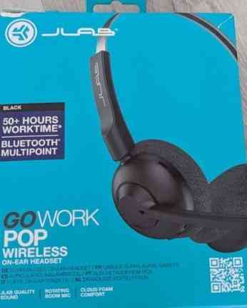 Гарнітура JLab Go Work Pop 50 год навушники з мікрофоном для роботи. Харків