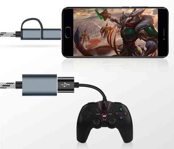 OTG перехідник USB Type-C Micro Puluz SAS5202H Київ