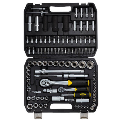 Набор инструментов Sigma насадок торцевых и с1/4" 1/2" 114шт CrV (6003781) Винница - изображение 5