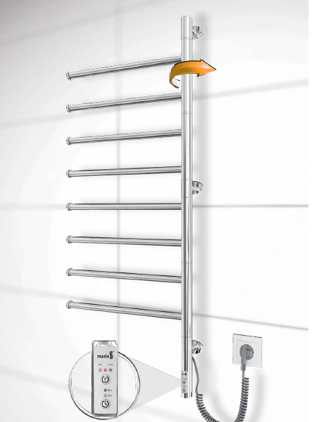 Електрична рушникосушарка Mario Веєр-I 1000х445/55 TR поворотна Київ - фото 2