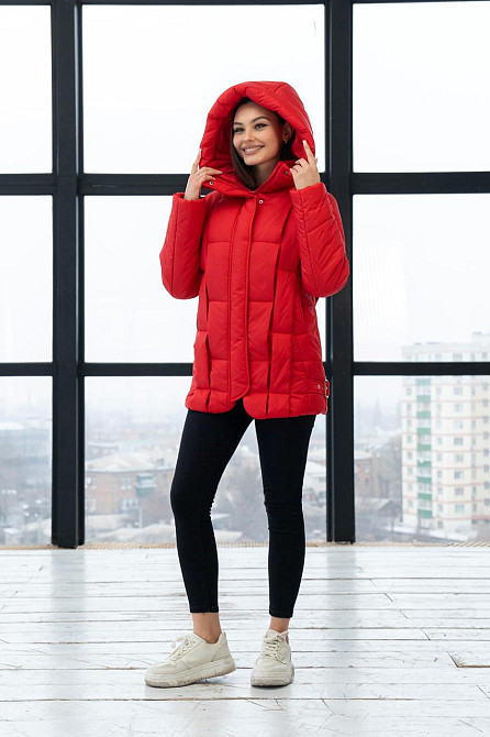 Женская стильная демисезонная курточка.  Куртка женская весна осень  44-56р Киев - изображение 5