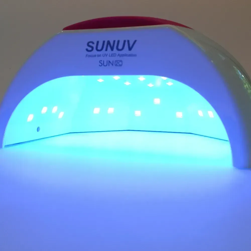LED+UV лампа SUNUV SUN 2C 48W White для манікюру Київ - фото 10