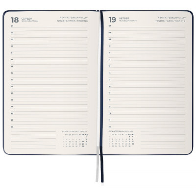 Еженедельник Axent датированный 2026 Grand Strong, 195х255, синий (8830-26-02-A) Винница - изображение 3