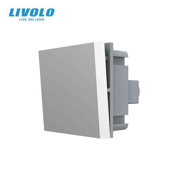 LIVOLO Універсальний вимикач (прохідний / звичайний) LIVOLO, сірий, модуль без рамки (VL-FCMKS- Коломия