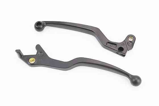 Важіль керма лівий, правий к-кт 2шт (під зчепл./диск. гальмо), чорний Киев