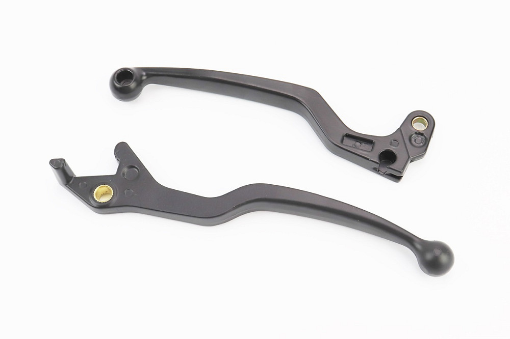 Важіль керма лівий, правий к-кт 2шт (під зчепл./диск. гальмо), чорний Киев - изображение 2