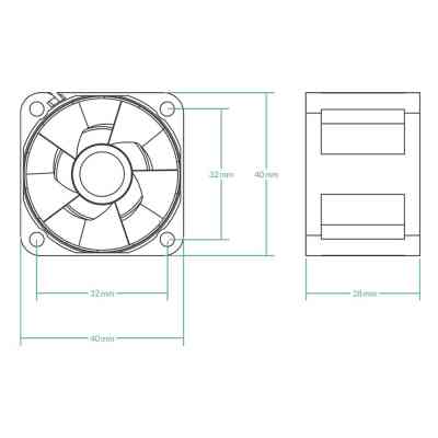 Кулер для корпуса Arctic S4028-6K (ACFAN00185A) Винница