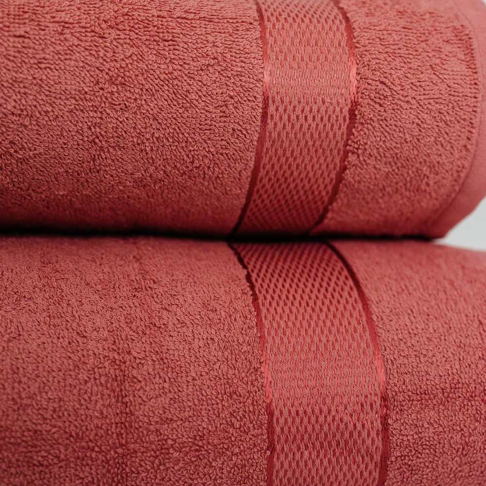 Набір Махрових рушників , Махра,Теракотовий, 50/90 та 70/140 Київ - фото 4