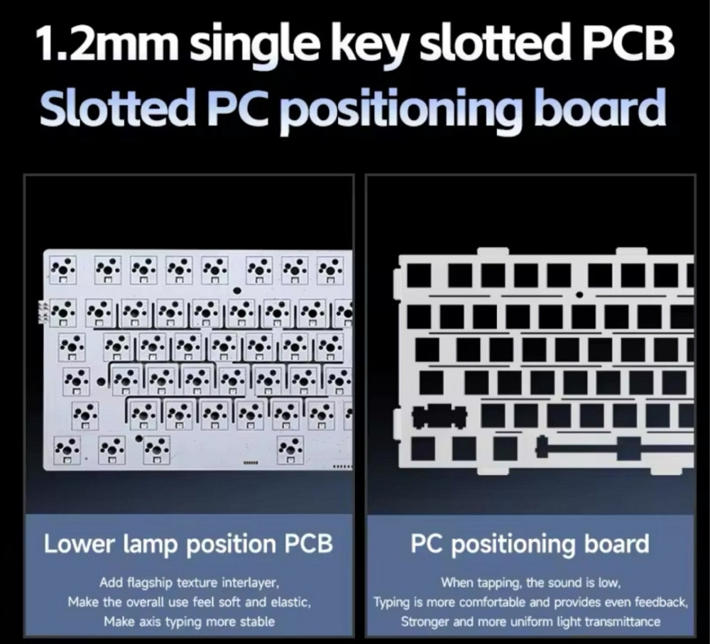 Беспроводная игровая механическая клавиатура mchose pro g75 75% Харьков - изображение 1