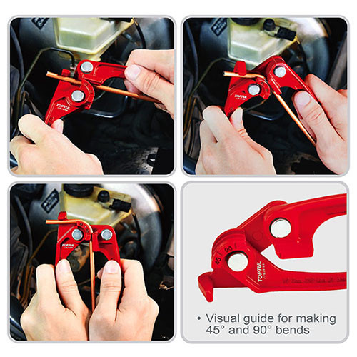 Трубогиб для гальмівних трубок d3, 4 і 6 мм 3-в-1 TOPTUL JJBJ0106 Одеса - фото 2