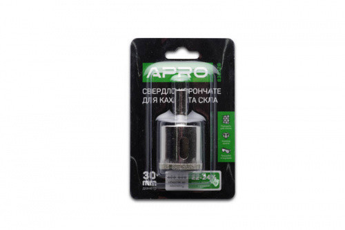 Сверло трубчатое с алмазным напылением 30мм APRO Ровно - изображение 1