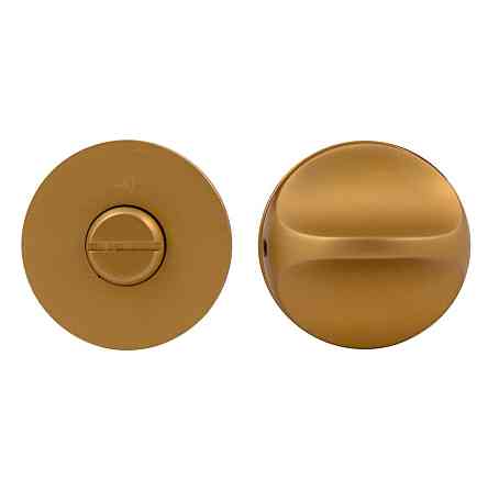 Дверна накладка під WC M&T Up/Down 144895 TIN-A титан/латунь матова Київ