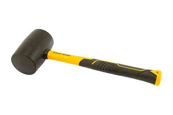 MASTERTOOL Киянка гумова MASTERTOOL 66 мм 680 г фібергласова ручка чорна 02-2303 Киев