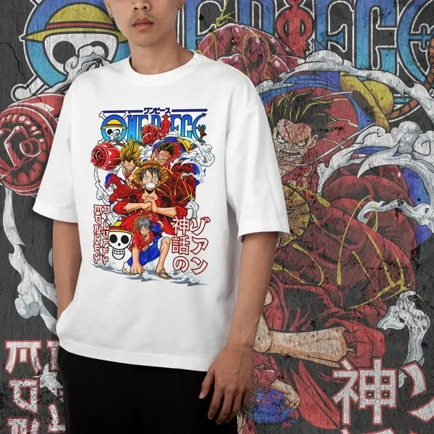 Футболка чоловіча з  принтом Ван Пис All Gear Розмір 48 Anime0158 Дніпро - фото 4