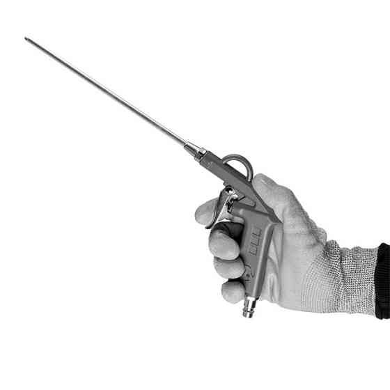 Пістолет продувний, насадка: 25, 210 мм INTERTOOL PT-0801 Киев