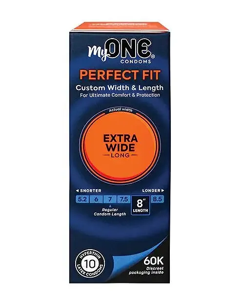 Презервативи MyONE Extra Wide & Long 10 шт, картонна коробка Львів - фото 1